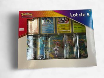 Pokémon Lot De 5 Sealed Box