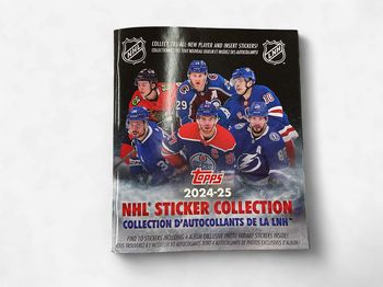 Topps 2024-25 NHL/LNH Sticker Collection Magazine