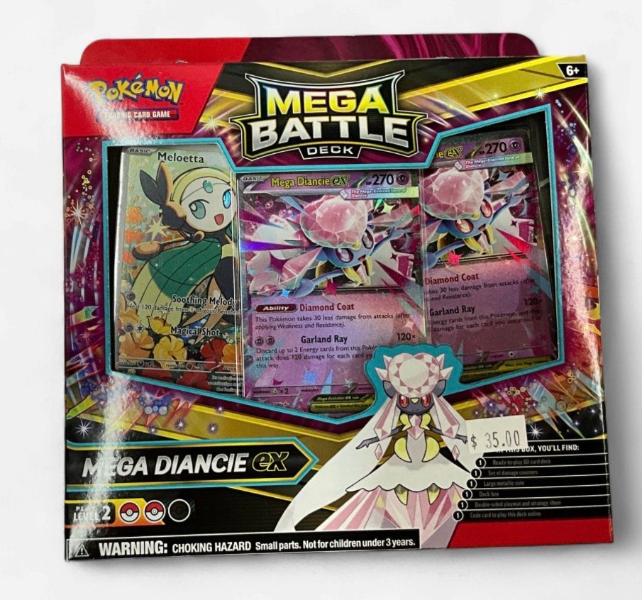 pokemon mega battle deck gengar/diancie