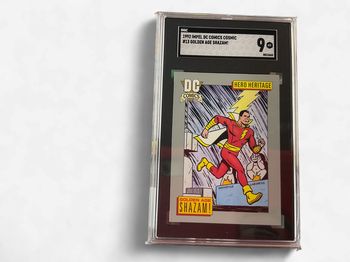 1992 Impel DC Comics Cosmic #13 Golden Age Shazam SGC 9 Graded