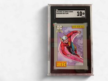1992 Impel DC Comics Cosmic #4 Golden Age Flash SGC 10 Graded