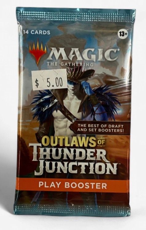 Magic the Gathering Outlaws of Thunder Junction Play booster pack