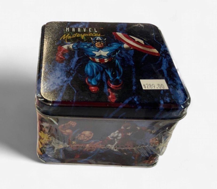 1993 Skybox Marvel Masterpieces Series 1 Limited Edition Tin  21797/35,000