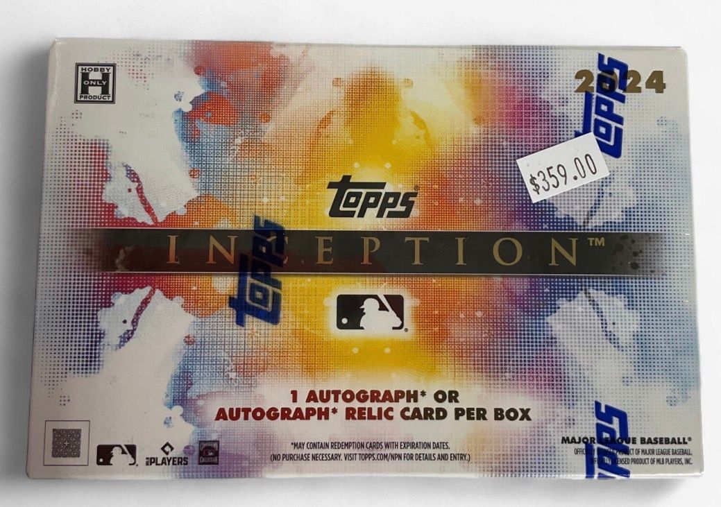 2024 Topps Baseball Inception Hobby Box
