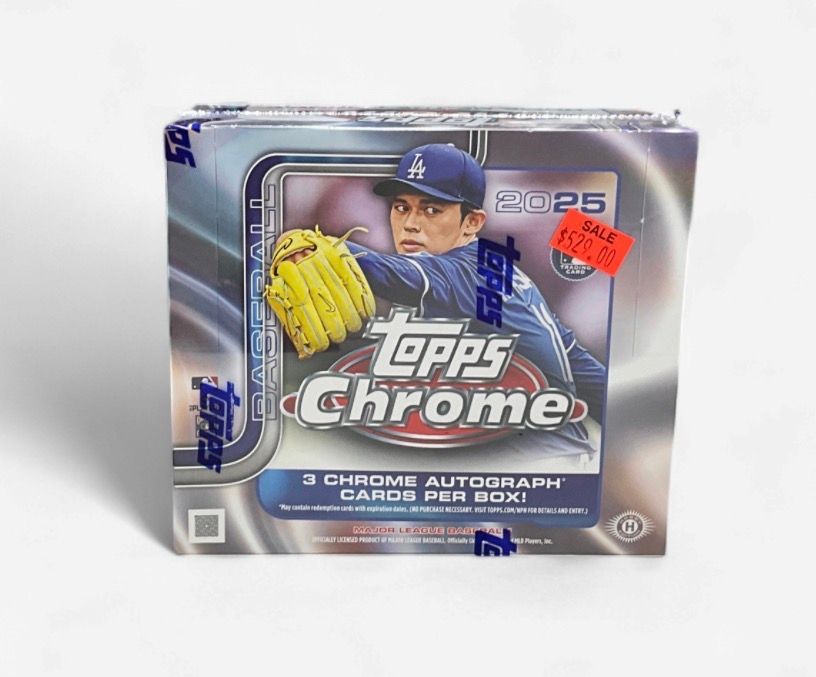 2025 Topps Chrome Baseball Hobby Jumbo