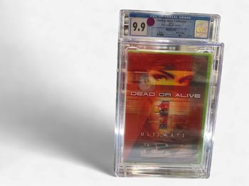 Xbox Dead or Alive 1 CGC Graded 9.9 Encased