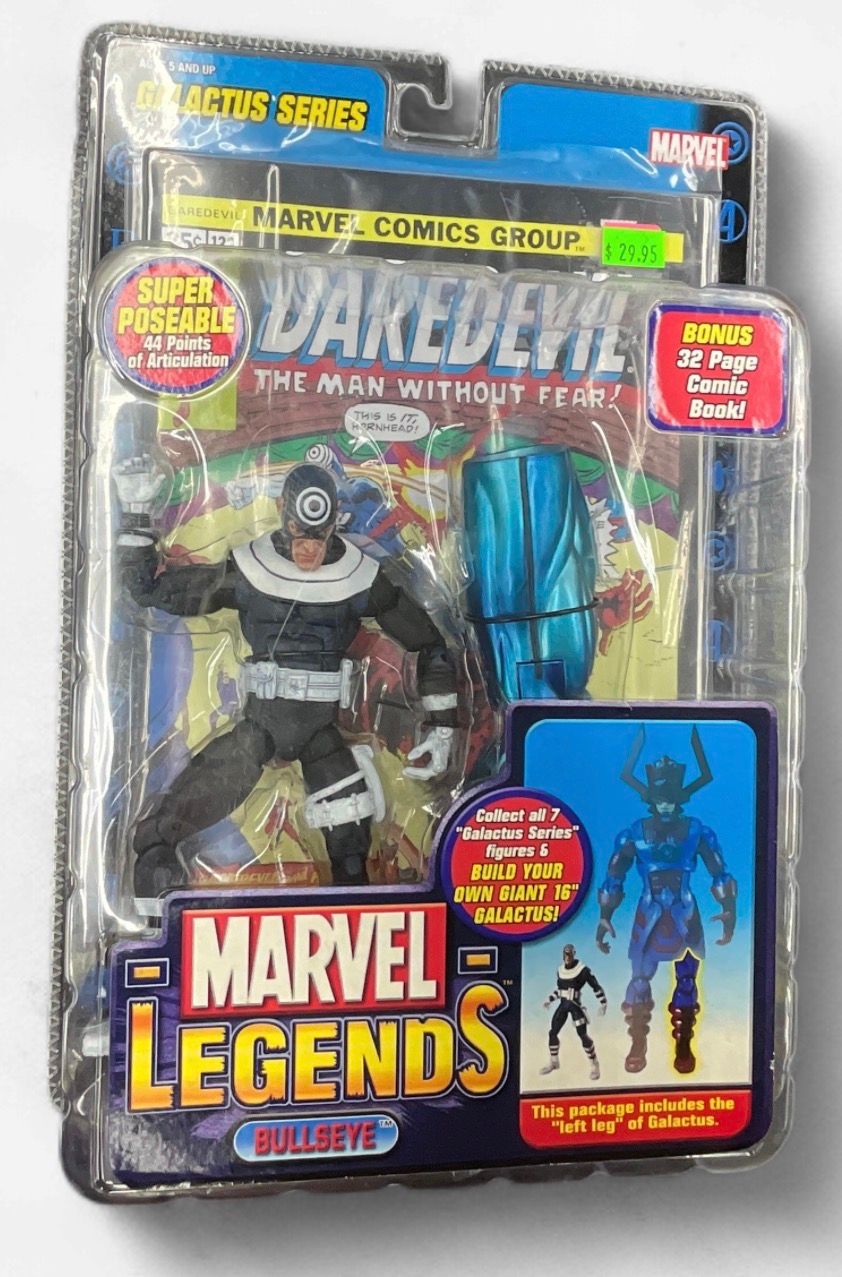 2005 ToyBiz Marvel Legends Bullseye Figure Galactus Series BAF “Left Leg” SEALED