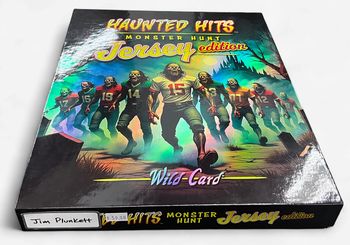 Wild Card Haunted Hits Monster Hunt Jersey Edition - Jim Plunkett