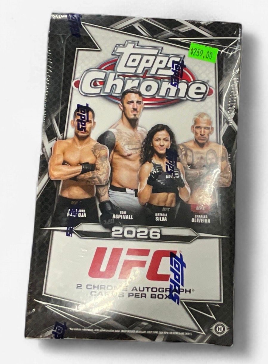 2026 Topps Chrome UFC Hobby Box