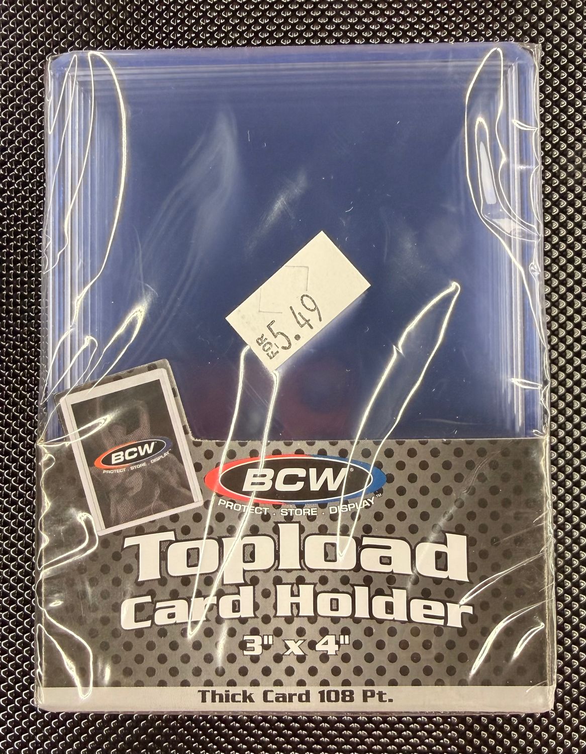 BCW Top Loader 108 Point