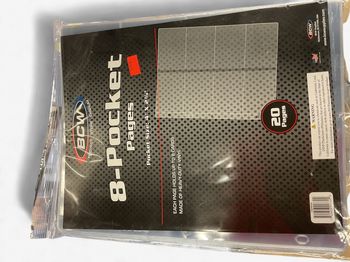 BCW Vintage 8 pocket pages 20ct