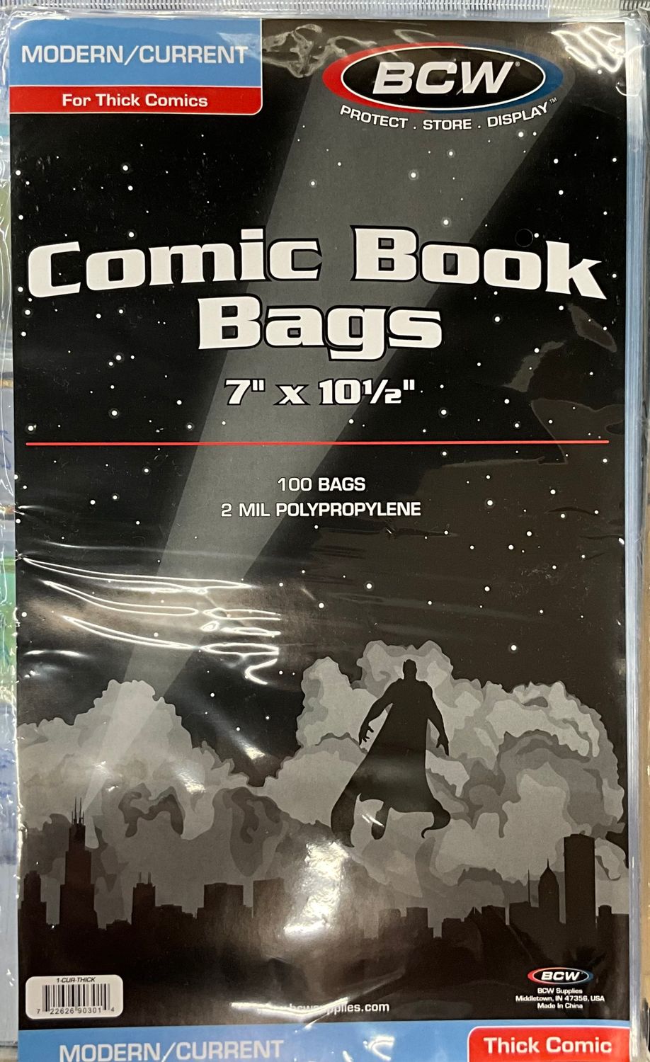 BCW Comic Book Bags Modern/Current