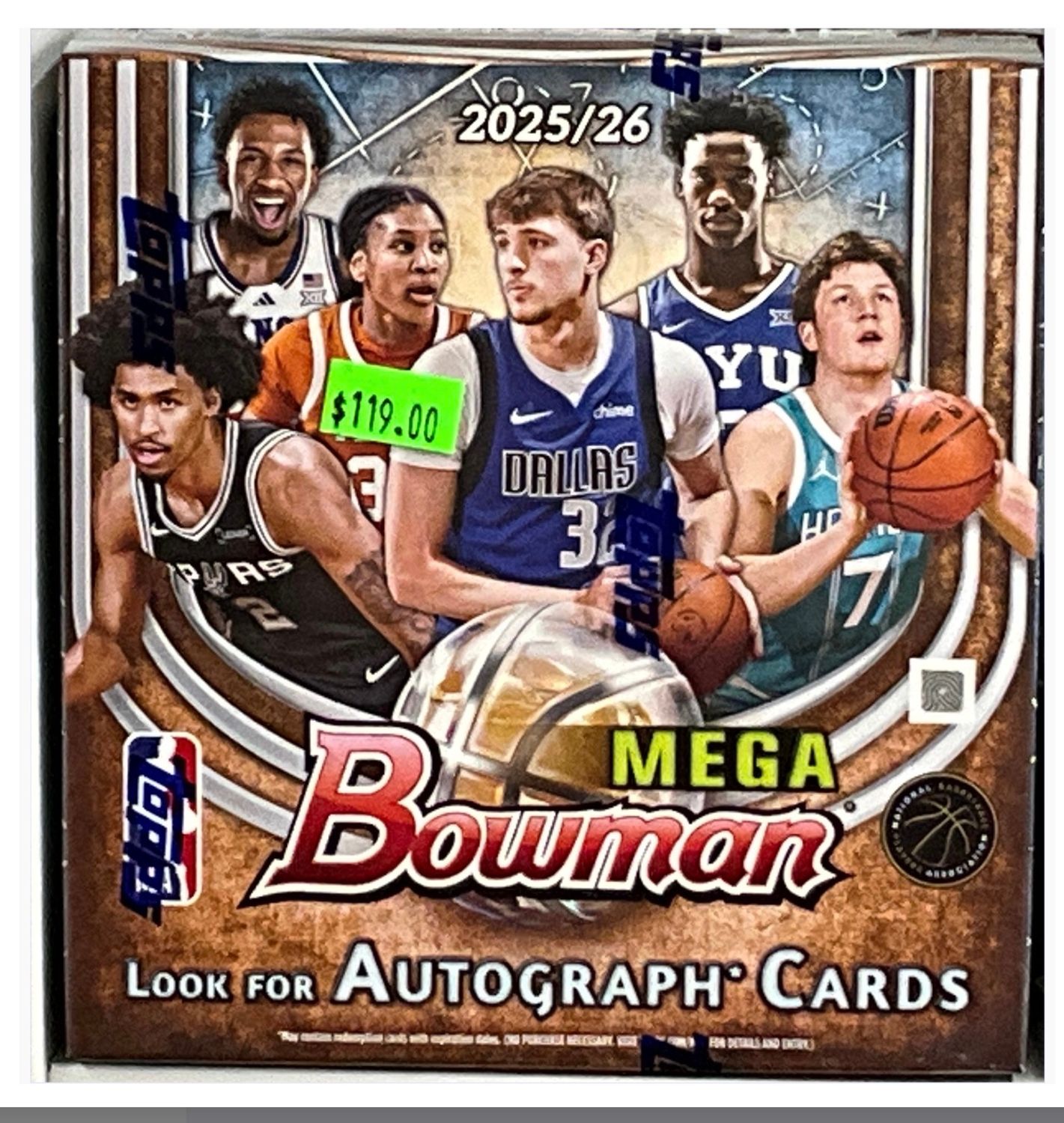 2025-26 Bowman Basketball Mega Box