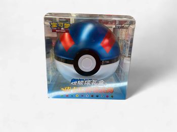 Chinese Pokemon Ball blue