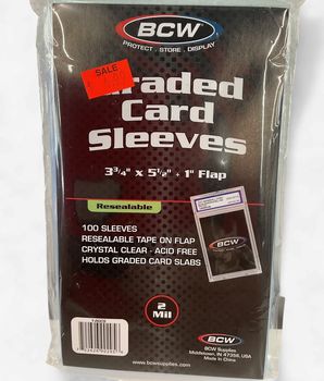 BCW Graded card sleeves