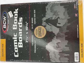 BCW Comic Book Book Boards Golden Age