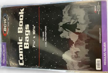 BCW Comic Book Bags Regular/Silver