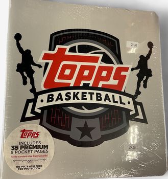 Topps Basketball Binder 35 Pages