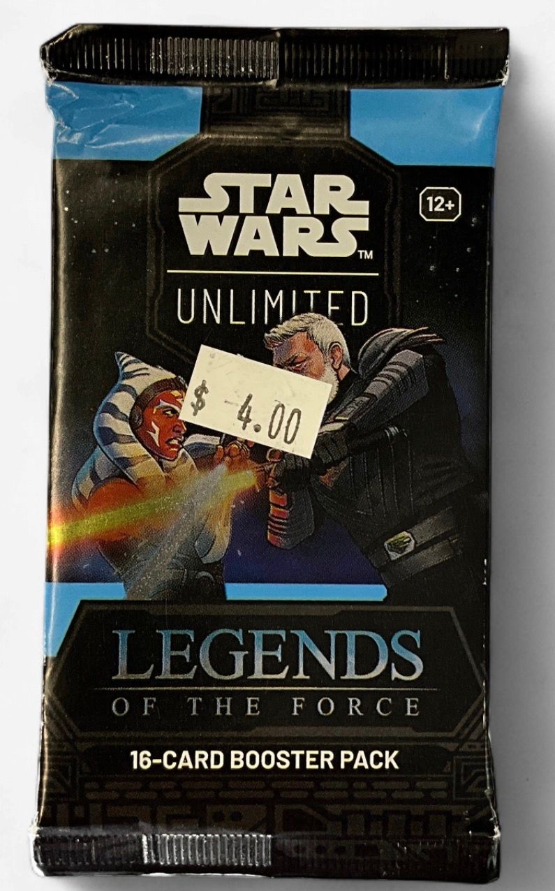 Star Wars Unlimited Legends Of The Force 16-Card Booster Pack