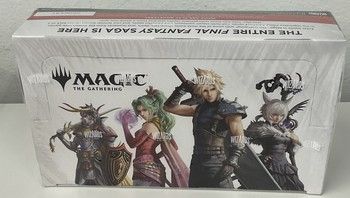 Magic The Gathering (final fantasy play booster box) Magic The Gathering (final fantasy play booster box)