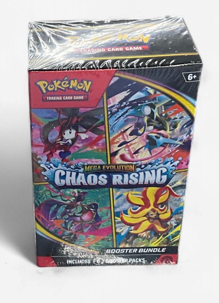Pokémon mega evolution chaos rising booster bundle