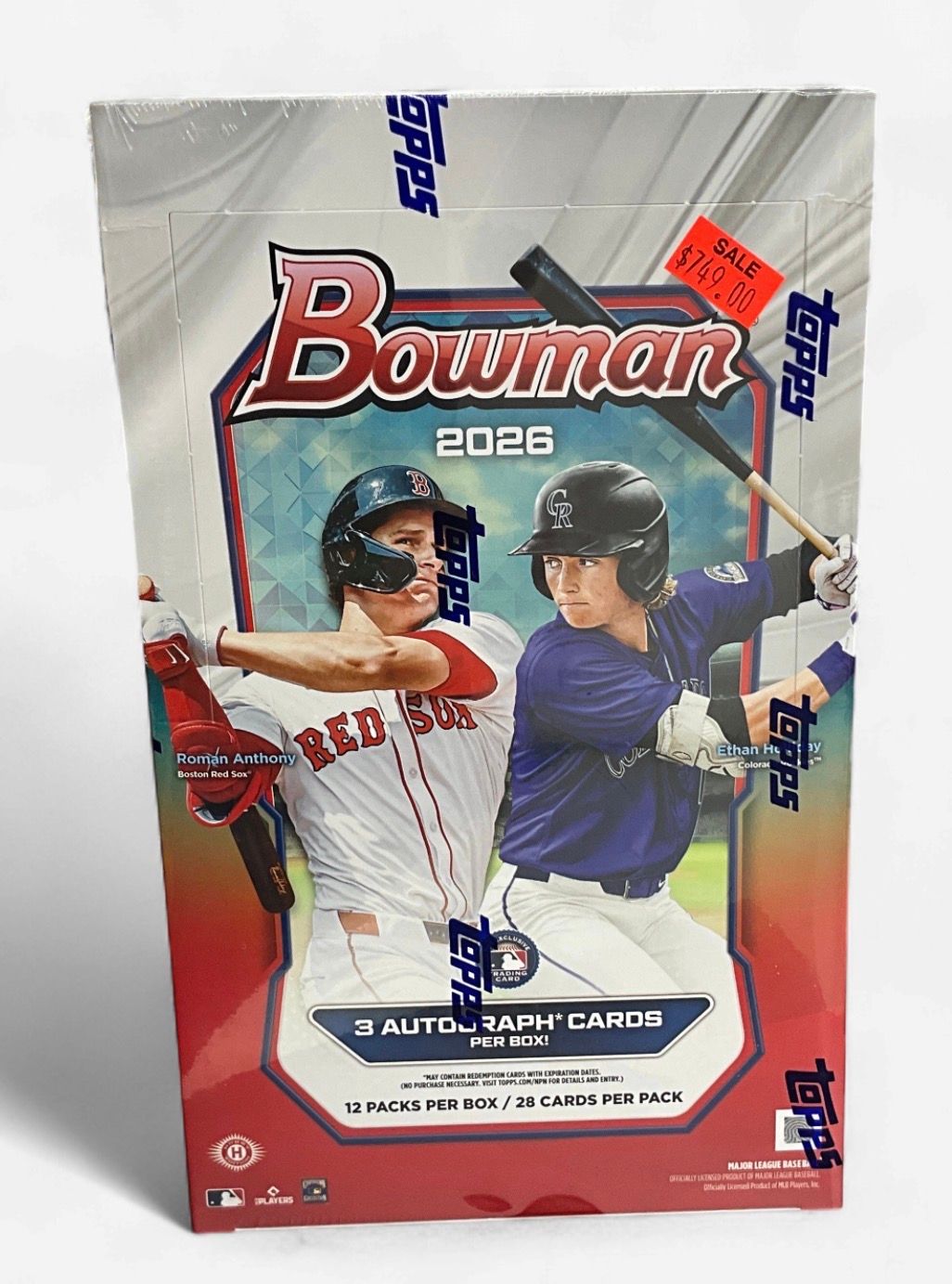 2026 Bowman Hobby Jumbo Box