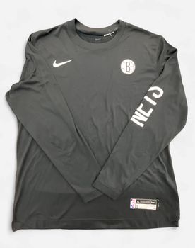 Black Nike Long Sleeve Nets Shirt