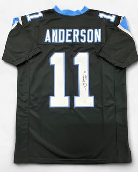 Carolina Panthers Robby Anderson Autographed Jersey Beckett COA