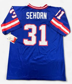 NY Giants Jason Sehorn Autographed Jersey JSA COA