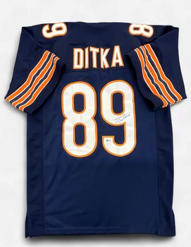 Chicago Bears Mike Ditka Autographed Jersey Beckett COA
