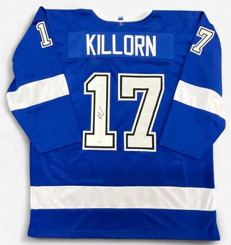 Tampa Bay Lightning Alex Killorn Autographed Jersey JSA CAO