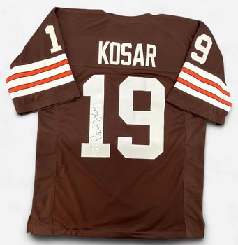 Cleveland Browns Bernie Kosar Autographed Jersey JSA COA