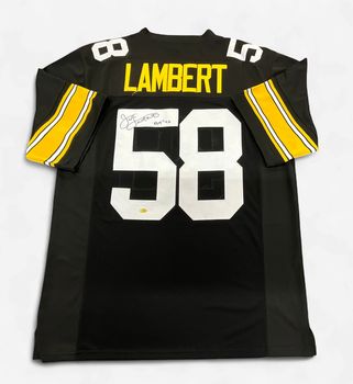 Pittsburgh Steelers Jack Lambert Autographed Jersey