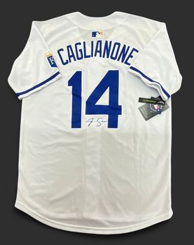 Kansas City Royals Jac Caglianone Jersey JSA COA