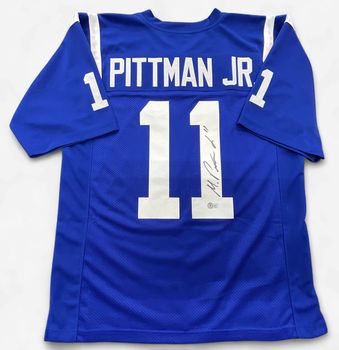 Indianapolis Colts Michael Pittman Autographed Jersey Beckett COA