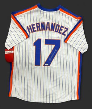 NY Mets Keith Hernandez Autographed Jersey JSA COA