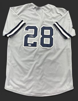 NY Yankees David Justice Autographed Jersey PSA COA