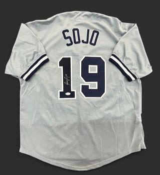 NY Yankees Luis Sojo Autographed Jersey JSA COA