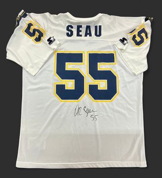 San Diego Chargers Junior Seau Autographed Jersey