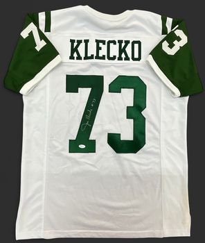 NY Jets Joe Klecko Autographed Jersey JSA COA
