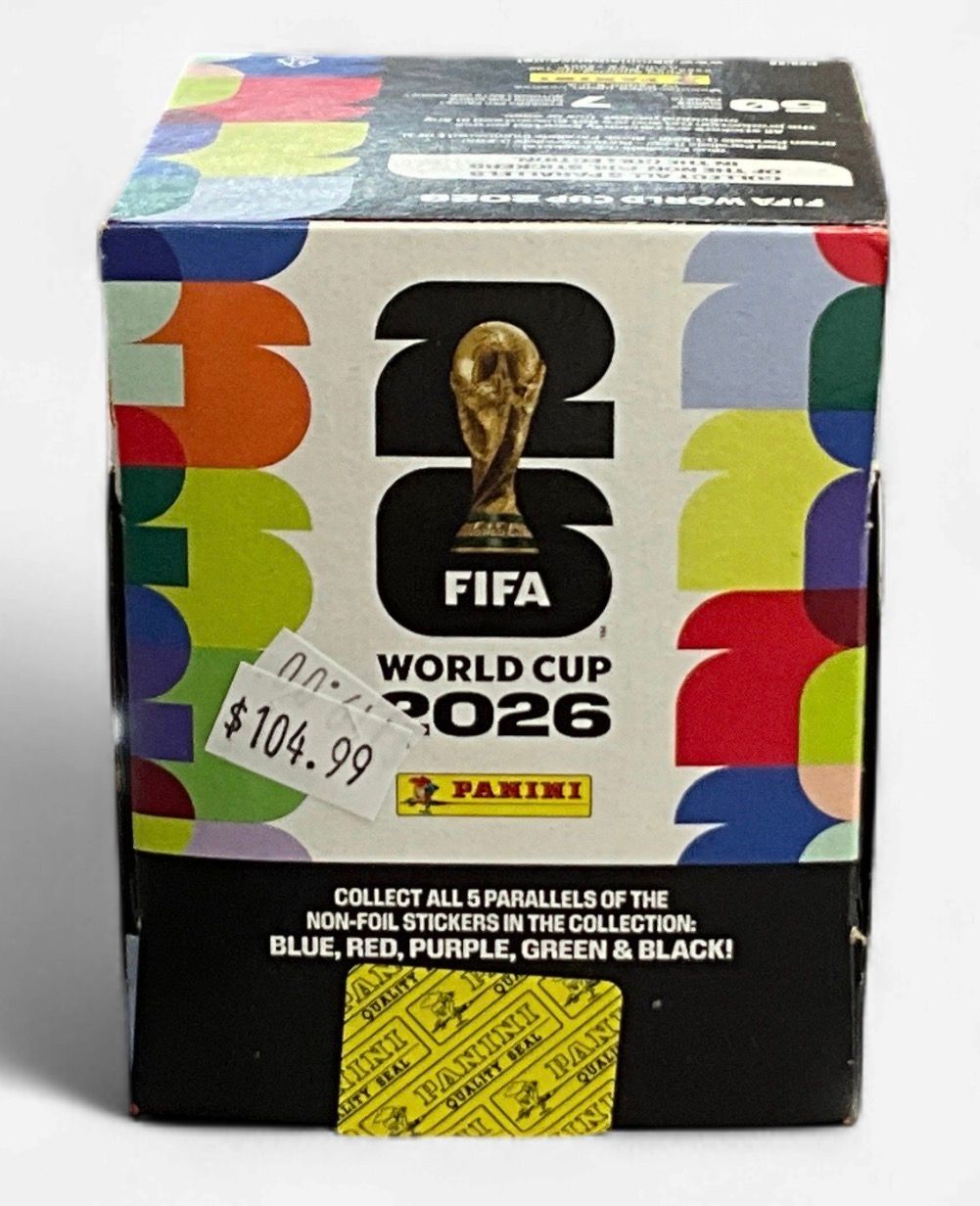 2026 FIFA World Cup  Panini Sticker Box 50ct