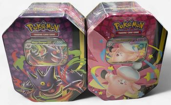 2026 Pokemon mega clefable or mega Gengar  4pk tin