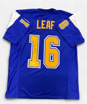 LA Chargers Ryan Leaf Autographed Jersey PSA COA