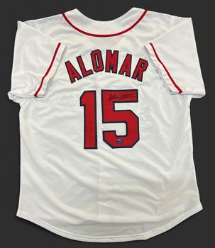 Cleveland Indians Sandy Alomar Autographed Jersey w/ COA