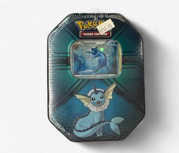 Pokémon Vaporeon Trio Tin Box TCG