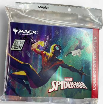 Magic the Gathering Marvel Spider-Man Collector’s Booster JSA COA