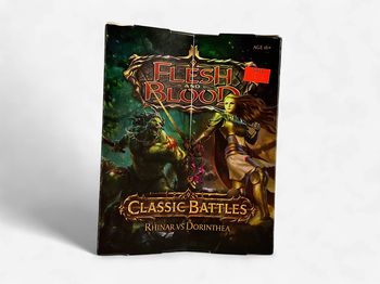 Flesh and Blood Classic Battles Rhinar vs Dorinthea