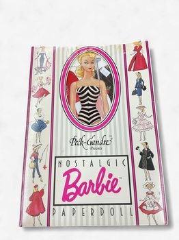 Barbie Paper Doll Set Blonde