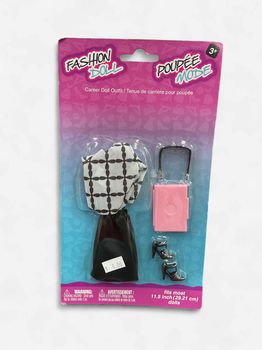 Fashion Doll Carreer Doll Outfit Black and White