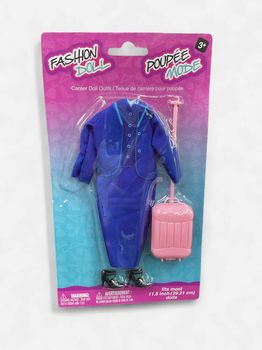 Fashion Doll Career Doll Outfit Blue
